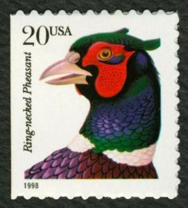 #3051 20c Ring-Necked Pheasant, Mint **ANY 4=FREE SHIPPING**