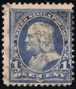 SC#247 1¢ Franklin (1894) Used