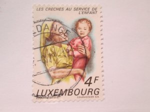 Luxembourg #526 used  2024 SCV = $0.25