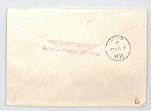 KENYA Air Mail Cover MIVA MISSIONARY Austria *Deficient Address* 1981 CA156