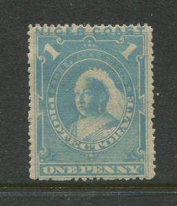 Niger Coast -Scott 38 - QV Definitive - 1893 - MH - Single 1p Stamp