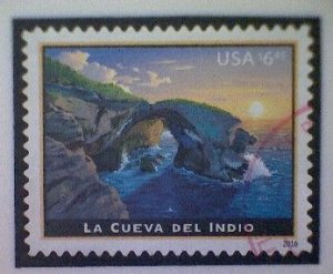 United States, Scott #5040, used(o), 2016, Cueva del Indio, $6.45 multicolored