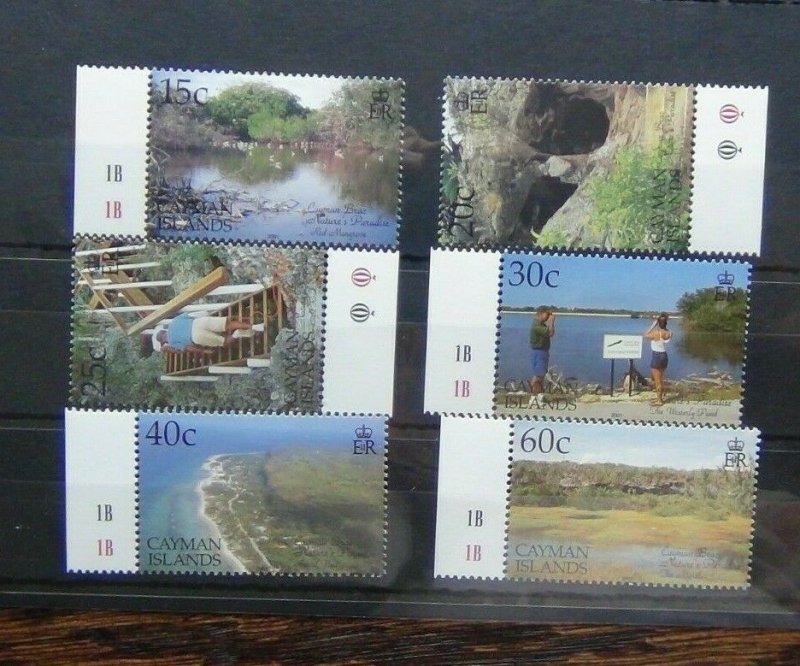 Cayman Islands 2001 Cayman Brac Tourism Project set LMM