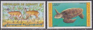 Djibouti Sc #704-705 MNH