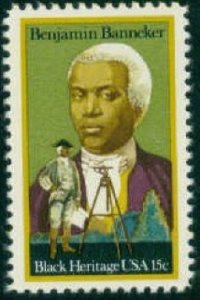 1804 Benjamin Banneker F-VF MNH single