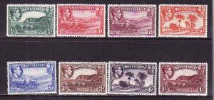 D1-Montserrat-Scott#92-9-Unused NH KGVI short set to the 1'-