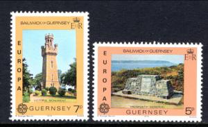 Guernsey 161-162 MNH VF