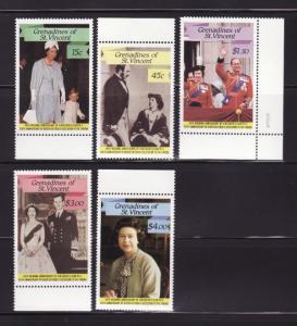 St Vincent Grenadines 568-572 Set MNH Queen Elizabeth II