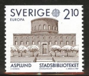 SWEDEN Scott 1628 MNH** 1987 Europa coil stamp