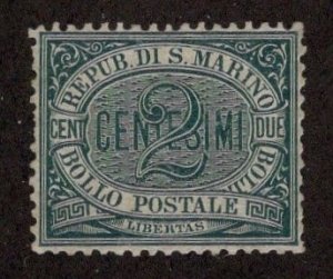 San Marino #1 No Gum *Minor Fault* ~jm-3041