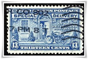 SC#E17 13¢ Special Delivery (Used) 