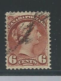 Canada 43 used f-vf, 2014 CV $12.50