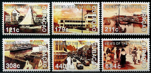 HERRICKSTAMP NEW ISSUES CURACAO 1950's Views