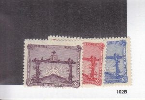 Uruguay: Sc #388-390, MH (34485)