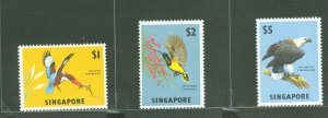 Singapore #67-69 Mint (NH) Multiple