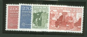 Denmark #723-4/745-6 Mint (NH) Single (Complete Set)
