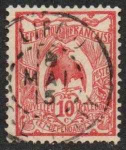 New Caledonia Sc #93 Used