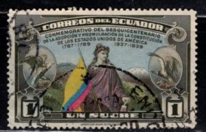 Ecuador - #371 US Constitution - Used