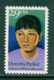 U.S.#2698 Dorothy Parker 9c Single, MNH