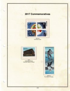 2017 Mint Commemorative US Postage #5247-53 VF MNH