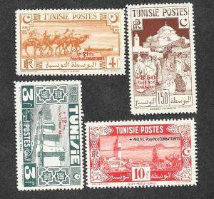 Tunisia B80-B83 Mint!