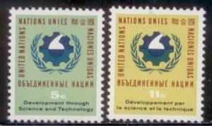 United Nations New York 1963 SC# 114-5 MNH-OG L384