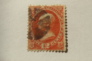 US OFFICIAL O20 USED SHORT /CUT PERFS UPPER LEFT