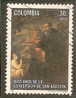 Colombia   Scott C777   St. Augustine   Used