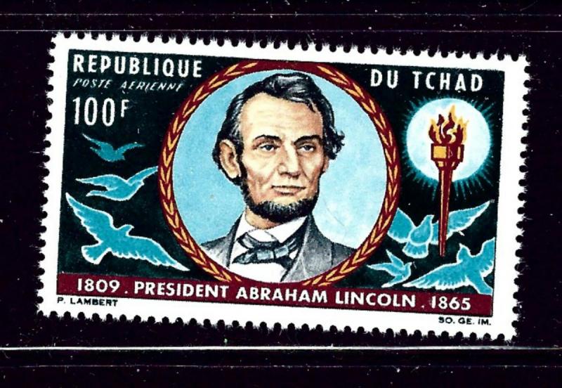 Chad C22 MNH 1965 Abraham Lincoln