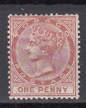 Trinidad - 1883 QV 1p Sc# 69 - MH (9466)