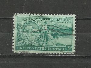 United States #1019 Used