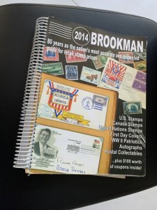 2014 Brookman Stamp Autographs 1st Day Catalog