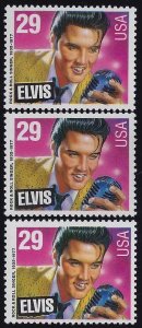 2721 - Color Shift Error / EFO Group Elvis Presley Mint NH