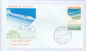 Wallis & Futuna Islands C80 FDC