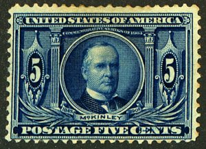 U.S. #326 MINT OG HR