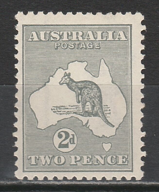 AUSTRALIA 1915 KANGAROO 2D 3RD WMK