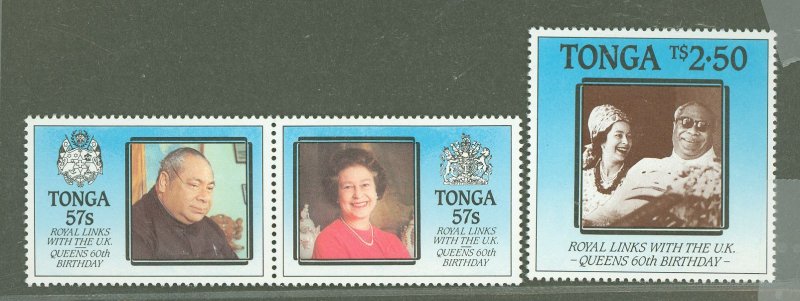 Tonga #627A-628  Single (Complete Set)