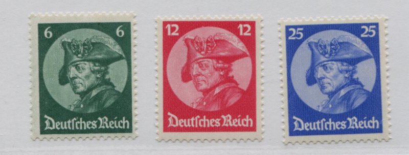 GERMANY  398-400  MNH