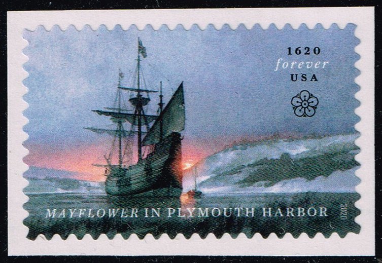 US #5524 Mayflower in Plymouth Harbor; MNH (5Stars)