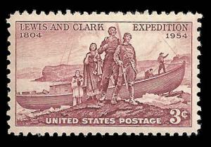 # 1063 MINT NEVER HINGED LEWIS AND CLARK EXPEDITION     VF+