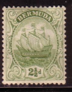 Bermuda  #86   (M) CV $2.75