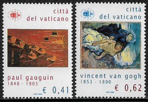 Vatican City #1246-7 MNH Set - Paintings