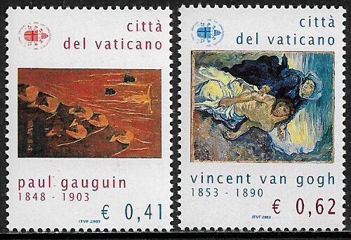 Vatican City #1246-7 MNH Set - Paintings