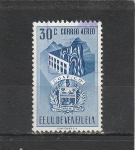 Venezuela  Scott#  C468  Used  (1953 Arms of Guarico)