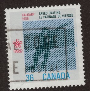 Used 1130ii 36c 1988 Olympic Winter Games Speed Skating