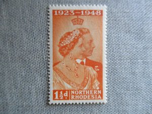 Northern Rhodesia, Scott# 48, MH