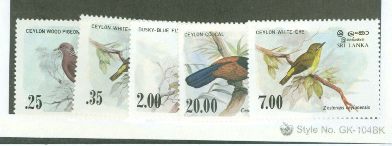 Sri Lanka #691-94/877  Single (Complete Set)