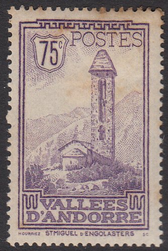 French Andorra 44 MLH (see Details) CV $11.50