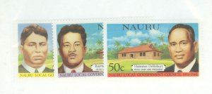 Nauru #224-226  Multiple