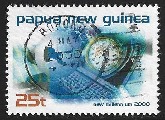 Papua New Guinea #966   used